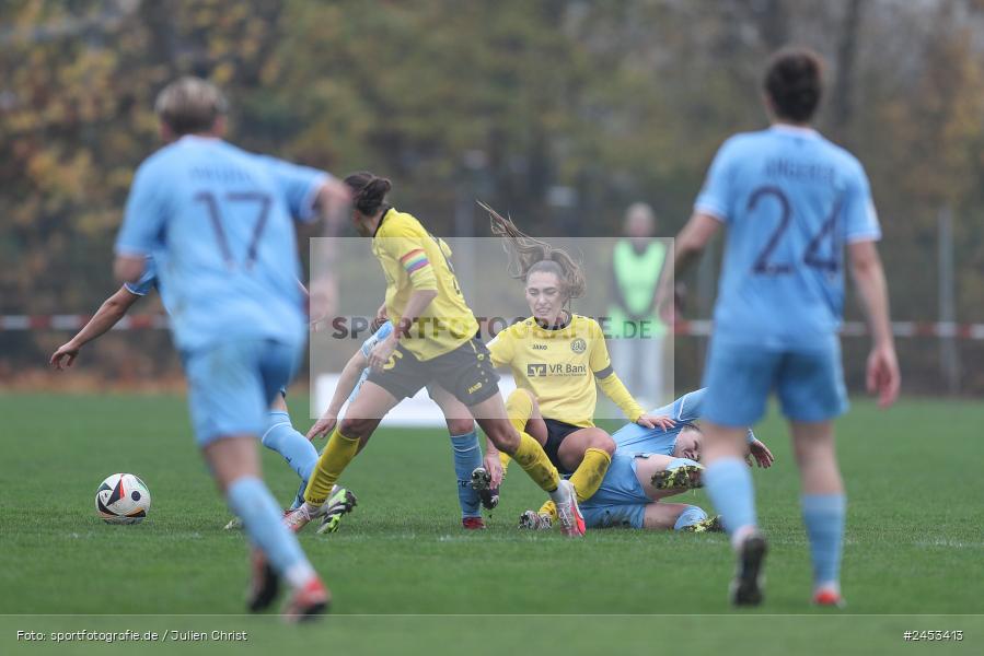 Sportanlage Sachsen Erlbachweg 9, Sachsen b. Ansbach, 10.11.2024, sport, action, Fussball, BFV, 10. Spieltag, 2. Frauen-Bundesliga, VFL, SV67, VfL Bochum 1848, SV 67 Weinberg - Bild-ID: 2453413