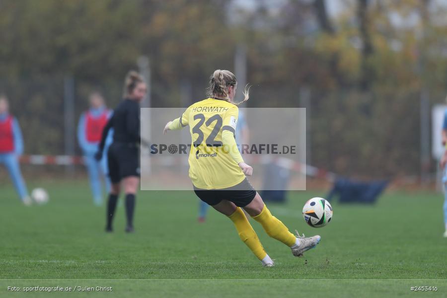 Sportanlage Sachsen Erlbachweg 9, Sachsen b. Ansbach, 10.11.2024, sport, action, Fussball, BFV, 10. Spieltag, 2. Frauen-Bundesliga, VFL, SV67, VfL Bochum 1848, SV 67 Weinberg - Bild-ID: 2453416