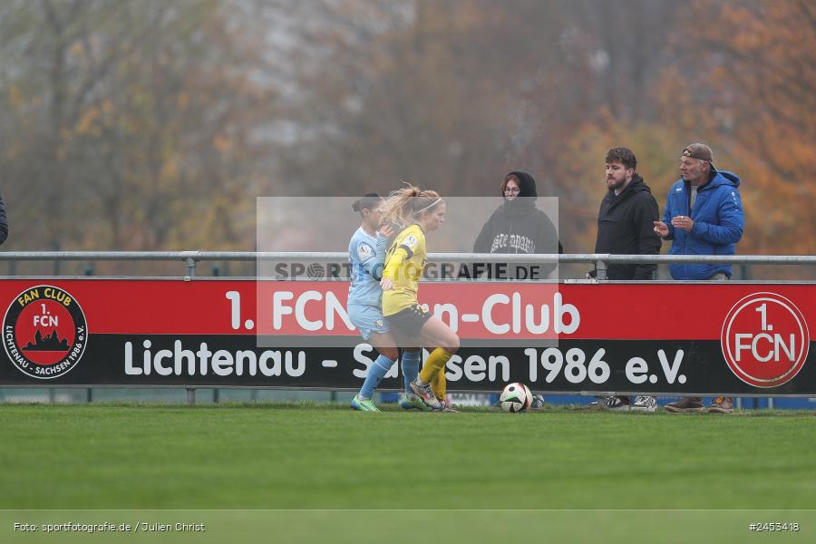 Sportanlage Sachsen Erlbachweg 9, Sachsen b. Ansbach, 10.11.2024, sport, action, Fussball, BFV, 10. Spieltag, 2. Frauen-Bundesliga, VFL, SV67, VfL Bochum 1848, SV 67 Weinberg - Bild-ID: 2453418