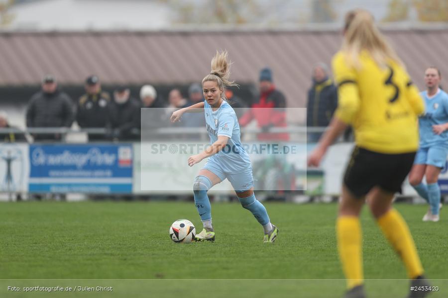 Sportanlage Sachsen Erlbachweg 9, Sachsen b. Ansbach, 10.11.2024, sport, action, Fussball, BFV, 10. Spieltag, 2. Frauen-Bundesliga, VFL, SV67, VfL Bochum 1848, SV 67 Weinberg - Bild-ID: 2453420