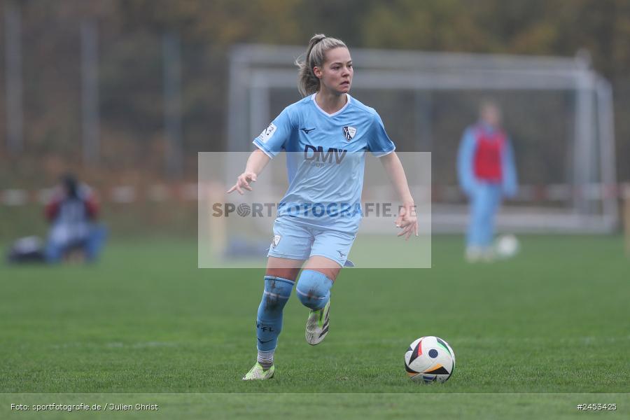 Sportanlage Sachsen Erlbachweg 9, Sachsen b. Ansbach, 10.11.2024, sport, action, Fussball, BFV, 10. Spieltag, 2. Frauen-Bundesliga, VFL, SV67, VfL Bochum 1848, SV 67 Weinberg - Bild-ID: 2453425 Sportanlage Sachsen Erlbachweg 9, Sachsen b. Ansbach, 10.11.2024, sport, action, Fussball, BFV, 10. Spieltag, 2. Frauen-Bundesliga, VFL, SV67, VfL Bochum 1848, SV 67 Weinberg - Bild-ID: 2453425