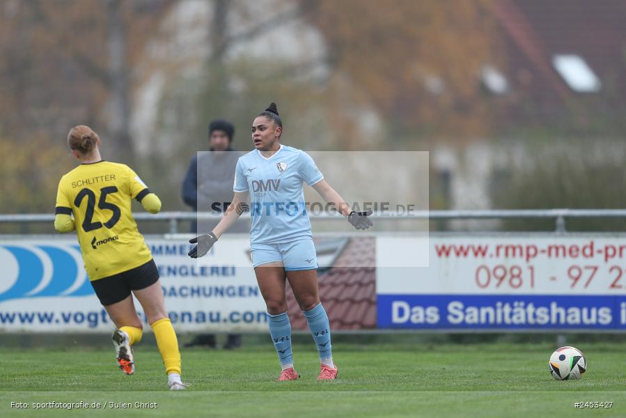 Sportanlage Sachsen Erlbachweg 9, Sachsen b. Ansbach, 10.11.2024, sport, action, Fussball, BFV, 10. Spieltag, 2. Frauen-Bundesliga, VFL, SV67, VfL Bochum 1848, SV 67 Weinberg - Bild-ID: 2453427