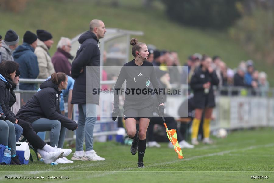 Sportanlage Sachsen Erlbachweg 9, Sachsen b. Ansbach, 10.11.2024, sport, action, Fussball, BFV, 10. Spieltag, 2. Frauen-Bundesliga, VFL, SV67, VfL Bochum 1848, SV 67 Weinberg - Bild-ID: 2453430 Sportanlage Sachsen Erlbachweg 9, Sachsen b. Ansbach, 10.11.2024, sport, action, Fussball, BFV, 10. Spieltag, 2. Frauen-Bundesliga, VFL, SV67, VfL Bochum 1848, SV 67 Weinberg - Bild-ID: 2453430