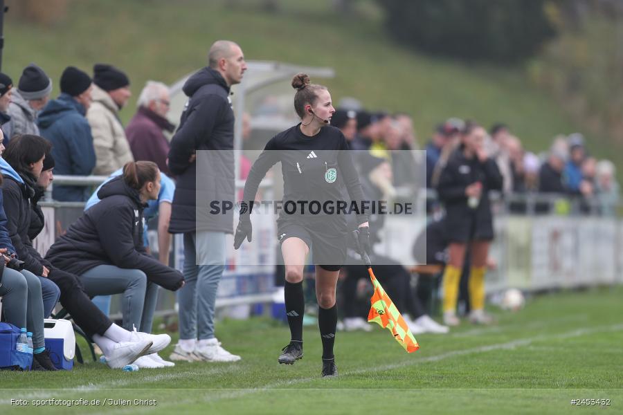 Sportanlage Sachsen Erlbachweg 9, Sachsen b. Ansbach, 10.11.2024, sport, action, Fussball, BFV, 10. Spieltag, 2. Frauen-Bundesliga, VFL, SV67, VfL Bochum 1848, SV 67 Weinberg - Bild-ID: 2453432 Sportanlage Sachsen Erlbachweg 9, Sachsen b. Ansbach, 10.11.2024, sport, action, Fussball, BFV, 10. Spieltag, 2. Frauen-Bundesliga, VFL, SV67, VfL Bochum 1848, SV 67 Weinberg - Bild-ID: 2453432