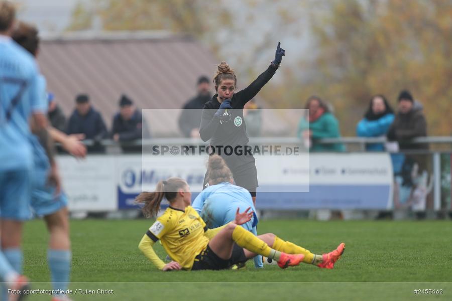 Sportanlage Sachsen Erlbachweg 9, Sachsen b. Ansbach, 10.11.2024, sport, action, Fussball, BFV, 10. Spieltag, 2. Frauen-Bundesliga, VFL, SV67, VfL Bochum 1848, SV 67 Weinberg - Bild-ID: 2453462 Sportanlage Sachsen Erlbachweg 9, Sachsen b. Ansbach, 10.11.2024, sport, action, Fussball, BFV, 10. Spieltag, 2. Frauen-Bundesliga, VFL, SV67, VfL Bochum 1848, SV 67 Weinberg - Bild-ID: 2453462