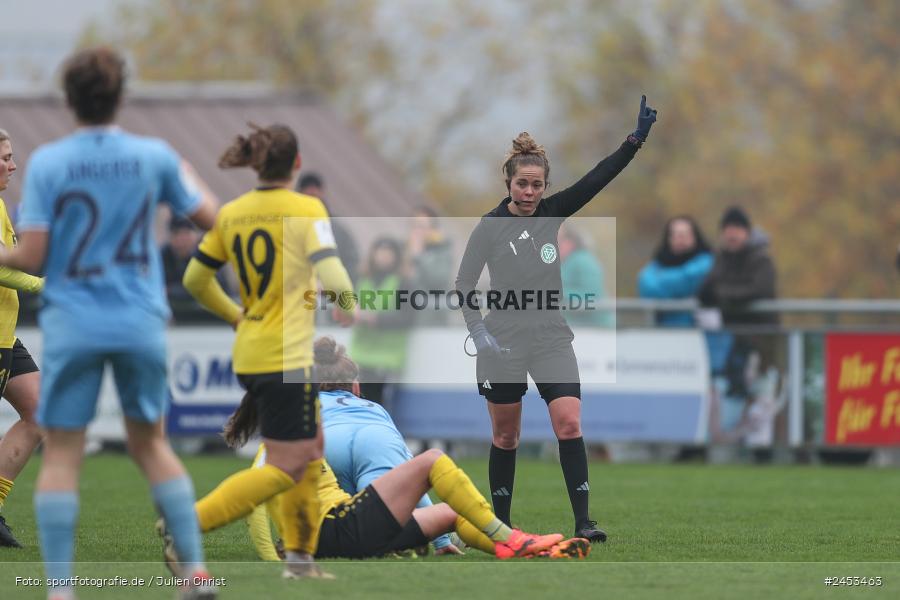 Sportanlage Sachsen Erlbachweg 9, Sachsen b. Ansbach, 10.11.2024, sport, action, Fussball, BFV, 10. Spieltag, 2. Frauen-Bundesliga, VFL, SV67, VfL Bochum 1848, SV 67 Weinberg - Bild-ID: 2453463 Sportanlage Sachsen Erlbachweg 9, Sachsen b. Ansbach, 10.11.2024, sport, action, Fussball, BFV, 10. Spieltag, 2. Frauen-Bundesliga, VFL, SV67, VfL Bochum 1848, SV 67 Weinberg - Bild-ID: 2453463