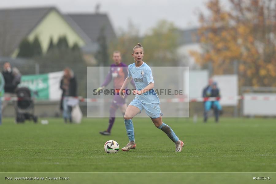 Sportanlage Sachsen Erlbachweg 9, Sachsen b. Ansbach, 10.11.2024, sport, action, Fussball, BFV, 10. Spieltag, 2. Frauen-Bundesliga, VFL, SV67, VfL Bochum 1848, SV 67 Weinberg - Bild-ID: 2453470