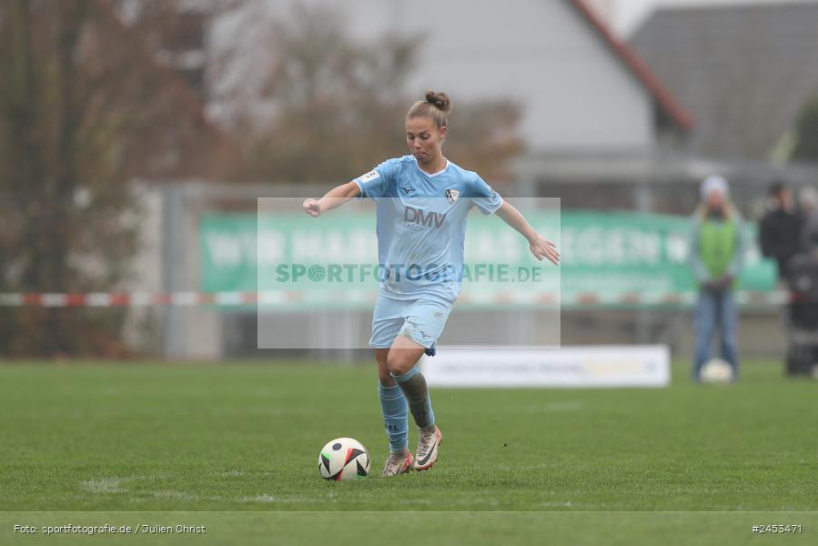 Sportanlage Sachsen Erlbachweg 9, Sachsen b. Ansbach, 10.11.2024, sport, action, Fussball, BFV, 10. Spieltag, 2. Frauen-Bundesliga, VFL, SV67, VfL Bochum 1848, SV 67 Weinberg - Bild-ID: 2453471 Sportanlage Sachsen Erlbachweg 9, Sachsen b. Ansbach, 10.11.2024, sport, action, Fussball, BFV, 10. Spieltag, 2. Frauen-Bundesliga, VFL, SV67, VfL Bochum 1848, SV 67 Weinberg - Bild-ID: 2453471