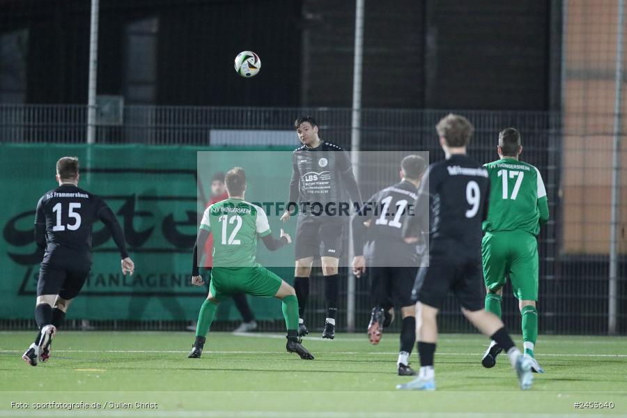 sport, action, TuS Frammersbach II, Thüngersheim, TUS, Sportgelände, Kreisliga Würzburg Gr. 2, Fussball, FVT, FV Thüngersheim, BFV, 19. Spieltag, 15.11.2024 - Bild-ID: 2453640