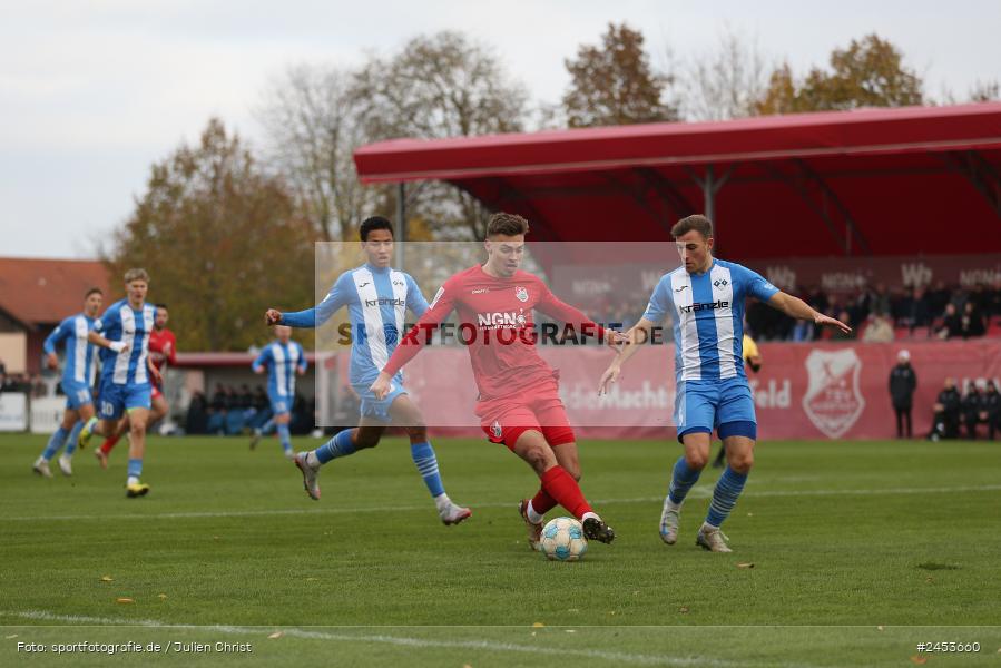 NGN-Arena, Aubstadt, 16.11.2024, sport, action, Fussball, BFV, 20. Spieltag, Regionalliga Bayern, FVI, AUB, FV Illertissen, TSV Aubstadt - Bild-ID: 2453660