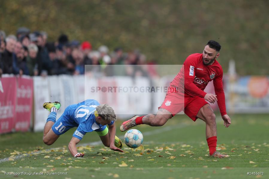 NGN-Arena, Aubstadt, 16.11.2024, sport, action, Fussball, BFV, 20. Spieltag, Regionalliga Bayern, FVI, AUB, FV Illertissen, TSV Aubstadt - Bild-ID: 2453672