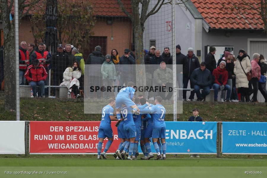 NGN-Arena, Aubstadt, 16.11.2024, sport, action, Fussball, BFV, 20. Spieltag, Regionalliga Bayern, FVI, AUB, FV Illertissen, TSV Aubstadt - Bild-ID: 2453686 NGN-Arena, Aubstadt, 16.11.2024, sport, action, Fussball, BFV, 20. Spieltag, Regionalliga Bayern, FVI, AUB, FV Illertissen, TSV Aubstadt - Bild-ID: 2453686
