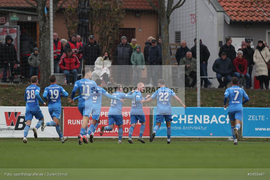 NGN-Arena, Aubstadt, 16.11.2024, sport, action, Fussball, BFV, 20. Spieltag, Regionalliga Bayern, FVI, AUB, FV Illertissen, TSV Aubstadt - Bild-ID: 2453687 NGN-Arena, Aubstadt, 16.11.2024, sport, action, Fussball, BFV, 20. Spieltag, Regionalliga Bayern, FVI, AUB, FV Illertissen, TSV Aubstadt - Bild-ID: 2453687
