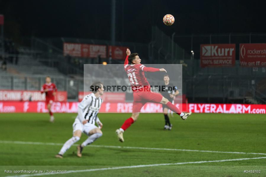 AKON Arena, Würzburg, 15.11.2024, sport, action, Fussball, BFV, 20. Spieltag, Regionalliga Bayern, SVW, FWK, SV Wacker Burghausen, FC Würzburger Kickers - Bild-ID: 2453702