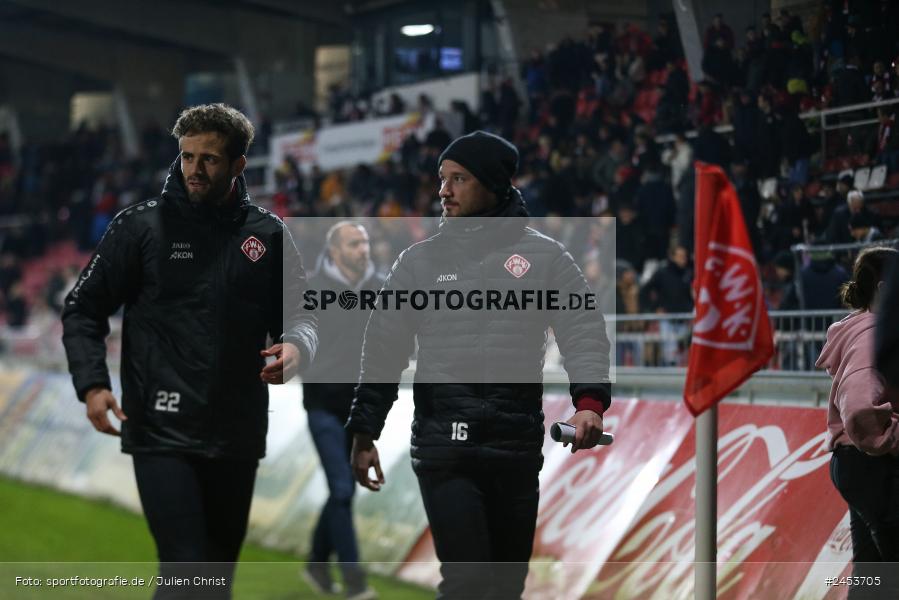 AKON Arena, Würzburg, 15.11.2024, sport, action, Fussball, BFV, 20. Spieltag, Regionalliga Bayern, SVW, FWK, SV Wacker Burghausen, FC Würzburger Kickers - Bild-ID: 2453705