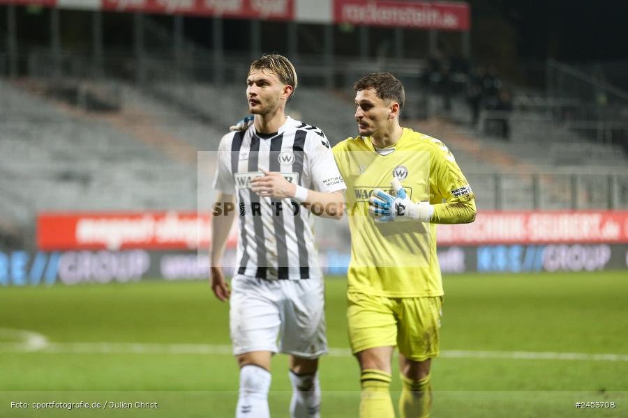 AKON Arena, Würzburg, 15.11.2024, sport, action, Fussball, BFV, 20. Spieltag, Regionalliga Bayern, SVW, FWK, SV Wacker Burghausen, FC Würzburger Kickers - Bild-ID: 2453708