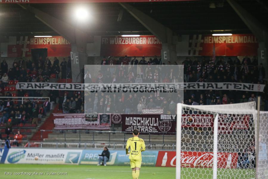 AKON Arena, Würzburg, 15.11.2024, sport, action, Fussball, BFV, 20. Spieltag, Regionalliga Bayern, SVW, FWK, SV Wacker Burghausen, FC Würzburger Kickers - Bild-ID: 2453714