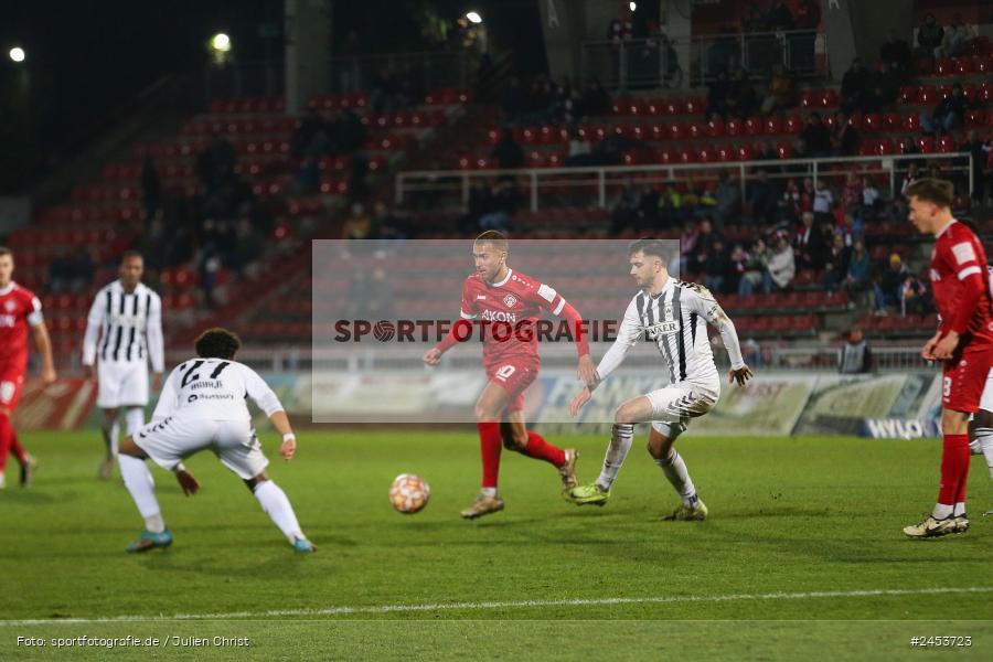 AKON Arena, Würzburg, 15.11.2024, sport, action, Fussball, BFV, 20. Spieltag, Regionalliga Bayern, SVW, FWK, SV Wacker Burghausen, FC Würzburger Kickers - Bild-ID: 2453723