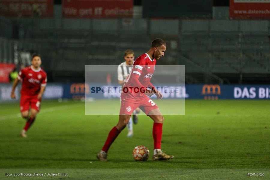 AKON Arena, Würzburg, 15.11.2024, sport, action, Fussball, BFV, 20. Spieltag, Regionalliga Bayern, SVW, FWK, SV Wacker Burghausen, FC Würzburger Kickers - Bild-ID: 2453726