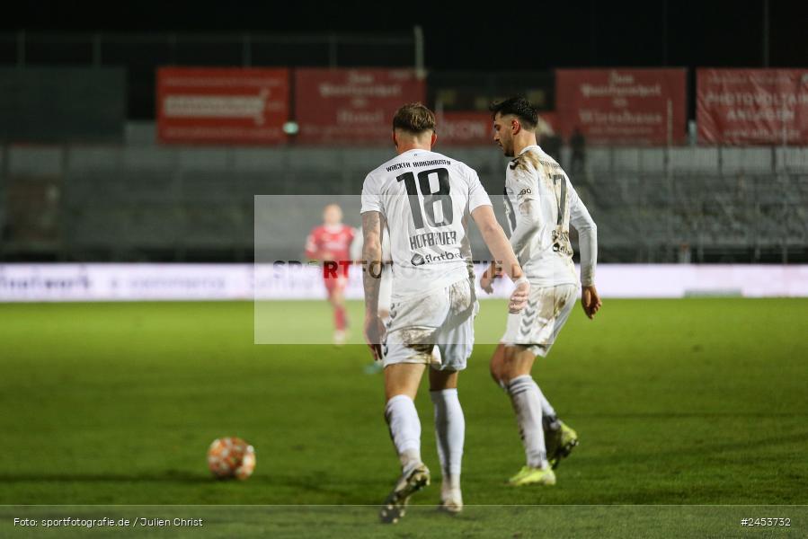 AKON Arena, Würzburg, 15.11.2024, sport, action, Fussball, BFV, 20. Spieltag, Regionalliga Bayern, SVW, FWK, SV Wacker Burghausen, FC Würzburger Kickers - Bild-ID: 2453732