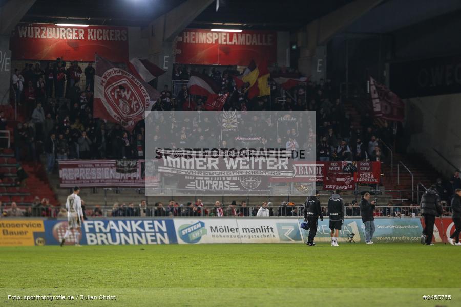 AKON Arena, Würzburg, 15.11.2024, sport, action, Fussball, BFV, 20. Spieltag, Regionalliga Bayern, SVW, FWK, SV Wacker Burghausen, FC Würzburger Kickers - Bild-ID: 2453755