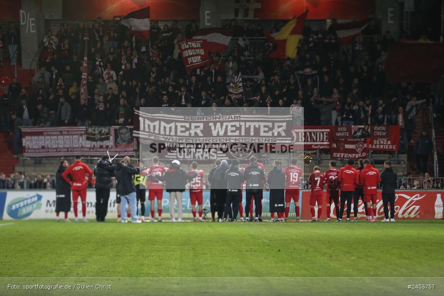 AKON Arena, Würzburg, 15.11.2024, sport, action, Fussball, BFV, 20. Spieltag, Regionalliga Bayern, SVW, FWK, SV Wacker Burghausen, FC Würzburger Kickers - Bild-ID: 2453757