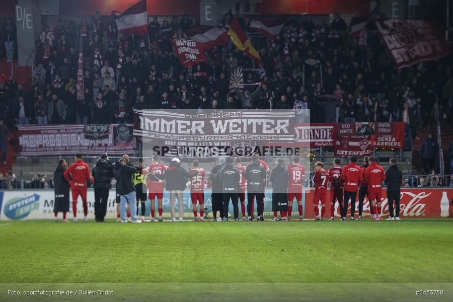 AKON Arena, Würzburg, 15.11.2024, sport, action, Fussball, BFV, 20. Spieltag, Regionalliga Bayern, SVW, FWK, SV Wacker Burghausen, FC Würzburger Kickers - Bild-ID: 2453758