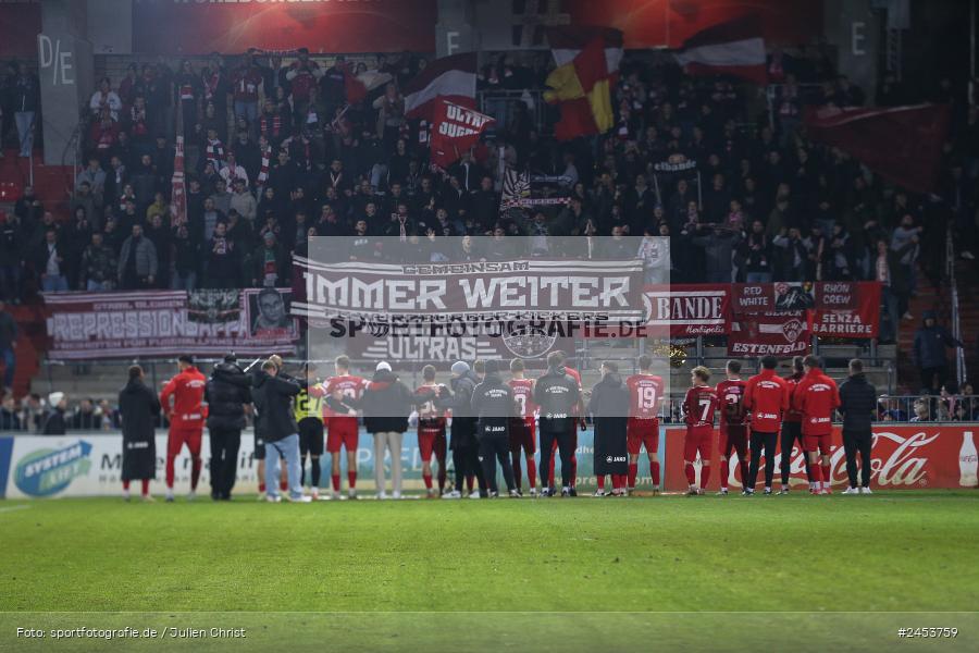 AKON Arena, Würzburg, 15.11.2024, sport, action, Fussball, BFV, 20. Spieltag, Regionalliga Bayern, SVW, FWK, SV Wacker Burghausen, FC Würzburger Kickers - Bild-ID: 2453759