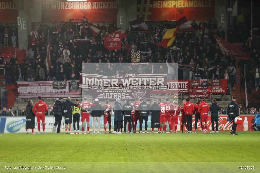 AKON Arena, Würzburg, 15.11.2024, sport, action, Fussball, BFV, 20. Spieltag, Regionalliga Bayern, SVW, FWK, SV Wacker Burghausen, FC Würzburger Kickers - Bild-ID: 2453763