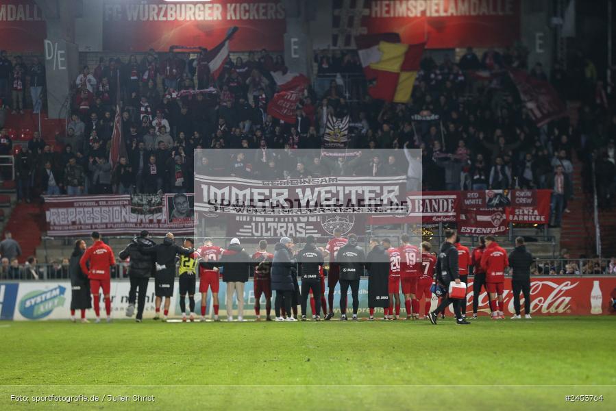 AKON Arena, Würzburg, 15.11.2024, sport, action, Fussball, BFV, 20. Spieltag, Regionalliga Bayern, SVW, FWK, SV Wacker Burghausen, FC Würzburger Kickers - Bild-ID: 2453764