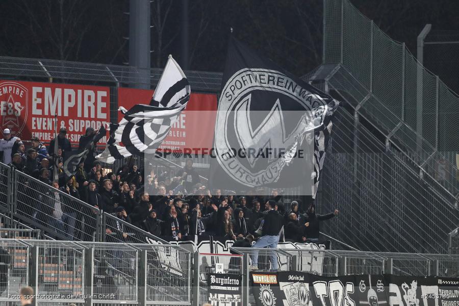 AKON Arena, Würzburg, 15.11.2024, sport, action, Fussball, BFV, 20. Spieltag, Regionalliga Bayern, SVW, FWK, SV Wacker Burghausen, FC Würzburger Kickers - Bild-ID: 2453785