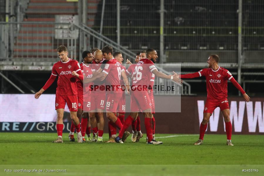 AKON Arena, Würzburg, 15.11.2024, sport, action, Fussball, BFV, 20. Spieltag, Regionalliga Bayern, SVW, FWK, SV Wacker Burghausen, FC Würzburger Kickers - Bild-ID: 2453796