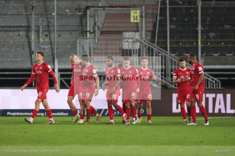 AKON Arena, Würzburg, 15.11.2024, sport, action, Fussball, BFV, 20. Spieltag, Regionalliga Bayern, SVW, FWK, SV Wacker Burghausen, FC Würzburger Kickers - Bild-ID: 2453797