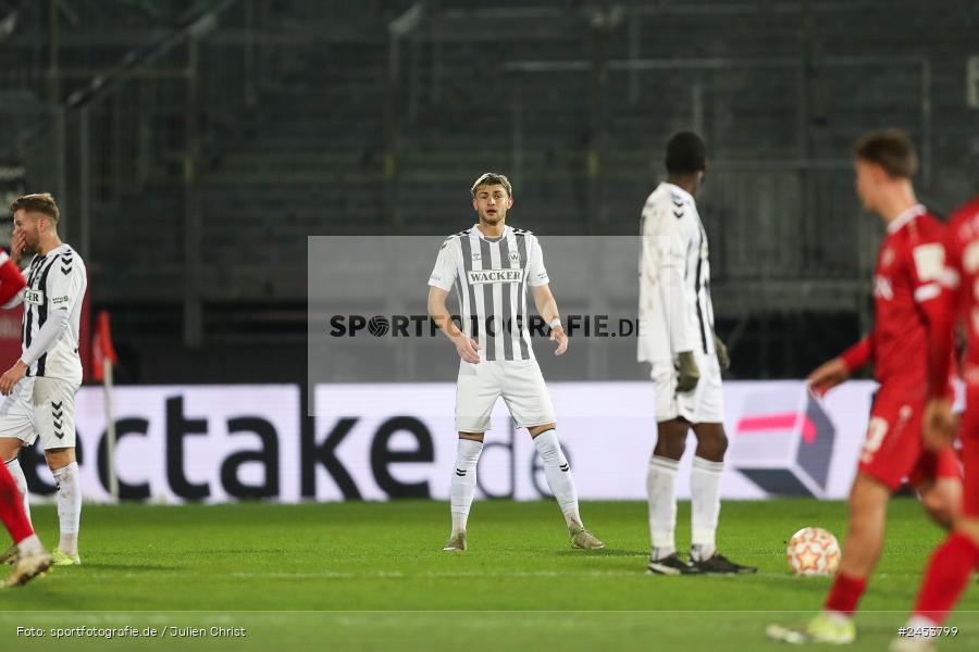 AKON Arena, Würzburg, 15.11.2024, sport, action, Fussball, BFV, 20. Spieltag, Regionalliga Bayern, SVW, FWK, SV Wacker Burghausen, FC Würzburger Kickers - Bild-ID: 2453799