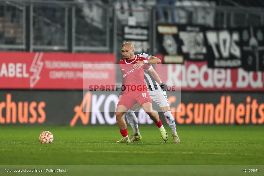 AKON Arena, Würzburg, 15.11.2024, sport, action, Fussball, BFV, 20. Spieltag, Regionalliga Bayern, SVW, FWK, SV Wacker Burghausen, FC Würzburger Kickers - Bild-ID: 2453841