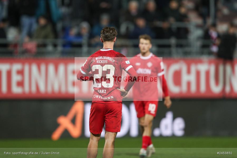 AKON Arena, Würzburg, 15.11.2024, sport, action, Fussball, BFV, 20. Spieltag, Regionalliga Bayern, SVW, FWK, SV Wacker Burghausen, FC Würzburger Kickers - Bild-ID: 2453852