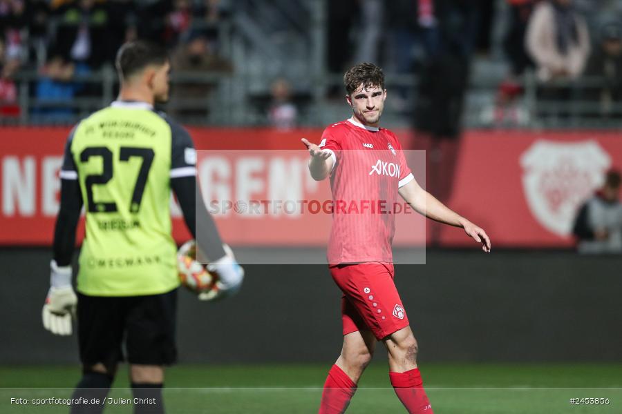 AKON Arena, Würzburg, 15.11.2024, sport, action, Fussball, BFV, 20. Spieltag, Regionalliga Bayern, SVW, FWK, SV Wacker Burghausen, FC Würzburger Kickers - Bild-ID: 2453856