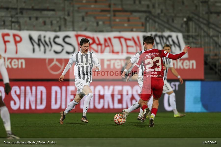 AKON Arena, Würzburg, 15.11.2024, sport, action, Fussball, BFV, 20. Spieltag, Regionalliga Bayern, SVW, FWK, SV Wacker Burghausen, FC Würzburger Kickers - Bild-ID: 2453862