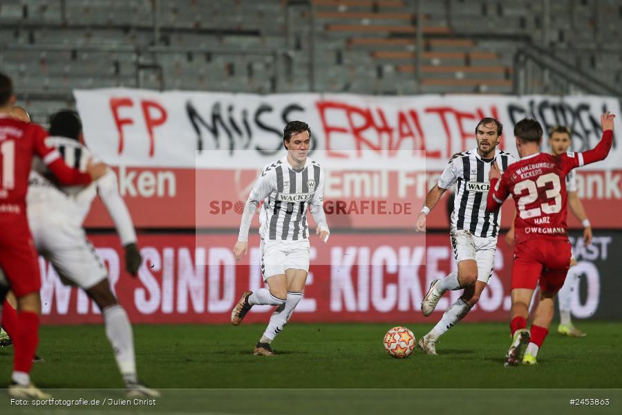 AKON Arena, Würzburg, 15.11.2024, sport, action, Fussball, BFV, 20. Spieltag, Regionalliga Bayern, SVW, FWK, SV Wacker Burghausen, FC Würzburger Kickers - Bild-ID: 2453863