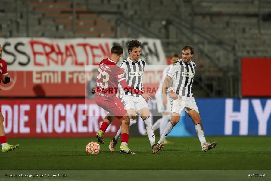 AKON Arena, Würzburg, 15.11.2024, sport, action, Fussball, BFV, 20. Spieltag, Regionalliga Bayern, SVW, FWK, SV Wacker Burghausen, FC Würzburger Kickers - Bild-ID: 2453864