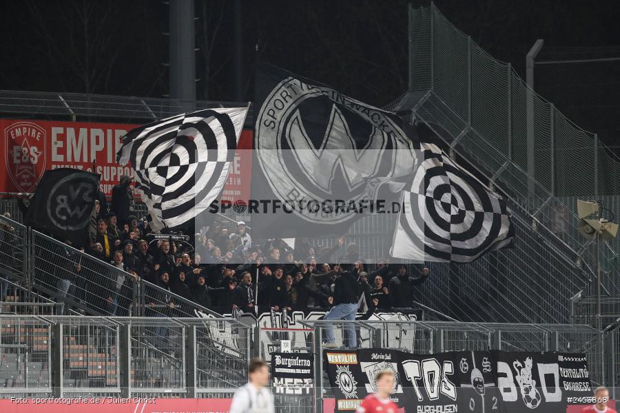 AKON Arena, Würzburg, 15.11.2024, sport, action, Fussball, BFV, 20. Spieltag, Regionalliga Bayern, SVW, FWK, SV Wacker Burghausen, FC Würzburger Kickers - Bild-ID: 2453868