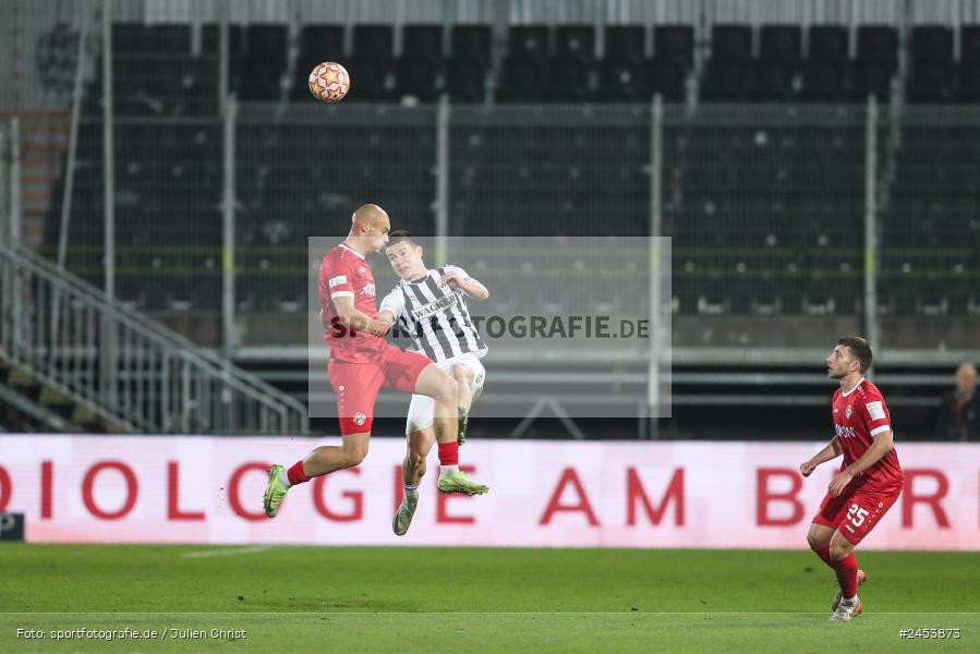 AKON Arena, Würzburg, 15.11.2024, sport, action, Fussball, BFV, 20. Spieltag, Regionalliga Bayern, SVW, FWK, SV Wacker Burghausen, FC Würzburger Kickers - Bild-ID: 2453873