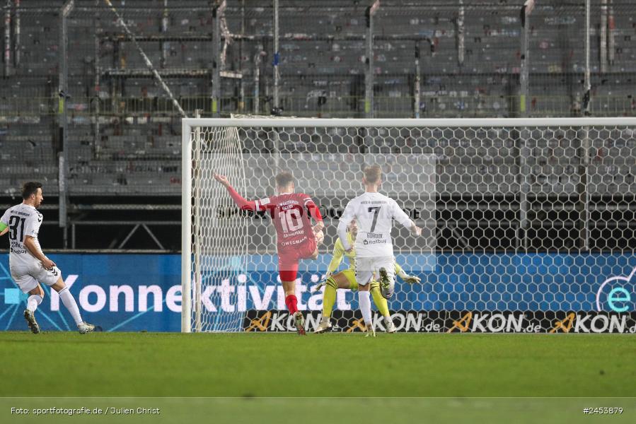 AKON Arena, Würzburg, 15.11.2024, sport, action, Fussball, BFV, 20. Spieltag, Regionalliga Bayern, SVW, FWK, SV Wacker Burghausen, FC Würzburger Kickers - Bild-ID: 2453879
