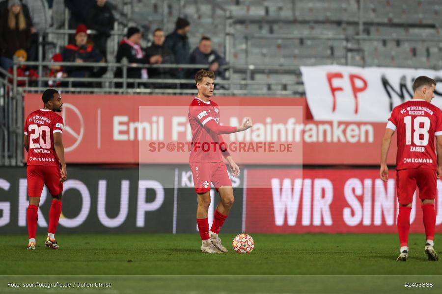 AKON Arena, Würzburg, 15.11.2024, sport, action, Fussball, BFV, 20. Spieltag, Regionalliga Bayern, SVW, FWK, SV Wacker Burghausen, FC Würzburger Kickers - Bild-ID: 2453888