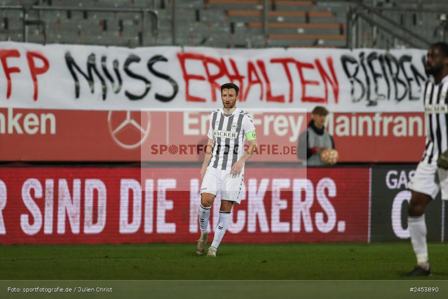 AKON Arena, Würzburg, 15.11.2024, sport, action, Fussball, BFV, 20. Spieltag, Regionalliga Bayern, SVW, FWK, SV Wacker Burghausen, FC Würzburger Kickers - Bild-ID: 2453890