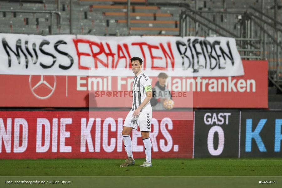 AKON Arena, Würzburg, 15.11.2024, sport, action, Fussball, BFV, 20. Spieltag, Regionalliga Bayern, SVW, FWK, SV Wacker Burghausen, FC Würzburger Kickers - Bild-ID: 2453891