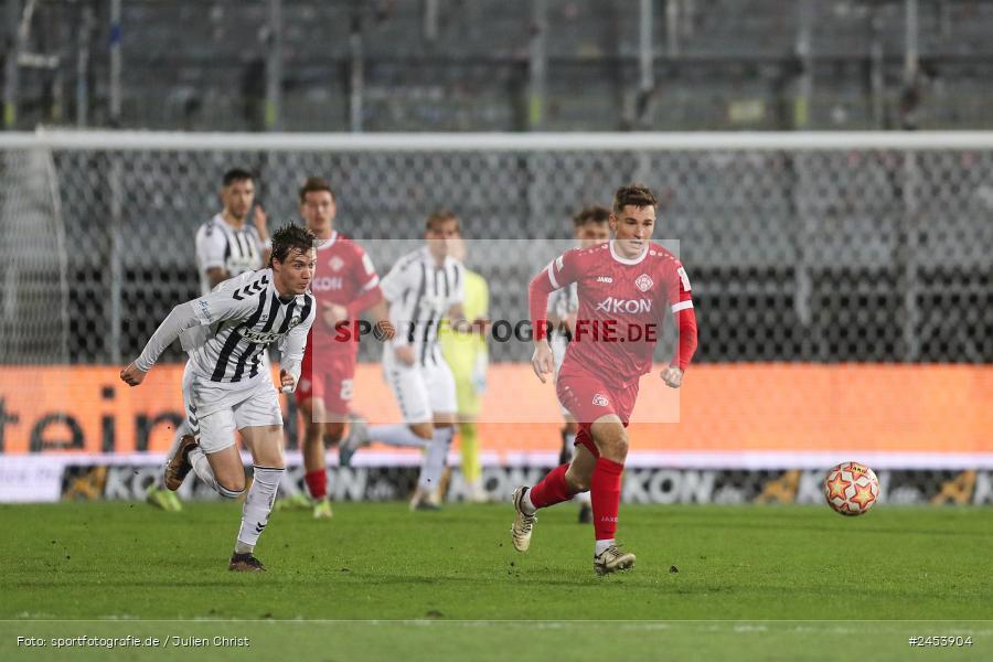 AKON Arena, Würzburg, 15.11.2024, sport, action, Fussball, BFV, 20. Spieltag, Regionalliga Bayern, SVW, FWK, SV Wacker Burghausen, FC Würzburger Kickers - Bild-ID: 2453904