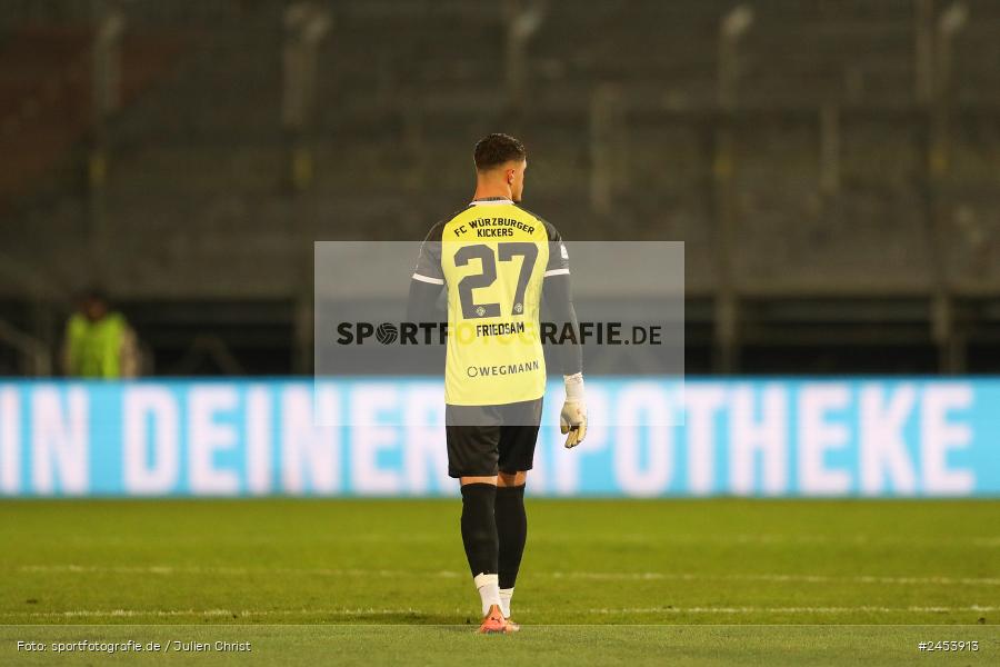 AKON Arena, Würzburg, 15.11.2024, sport, action, Fussball, BFV, 20. Spieltag, Regionalliga Bayern, SVW, FWK, SV Wacker Burghausen, FC Würzburger Kickers - Bild-ID: 2453913