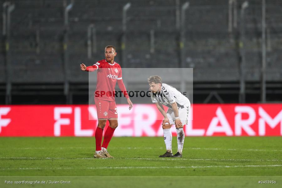 AKON Arena, Würzburg, 15.11.2024, sport, action, Fussball, BFV, 20. Spieltag, Regionalliga Bayern, SVW, FWK, SV Wacker Burghausen, FC Würzburger Kickers - Bild-ID: 2453936