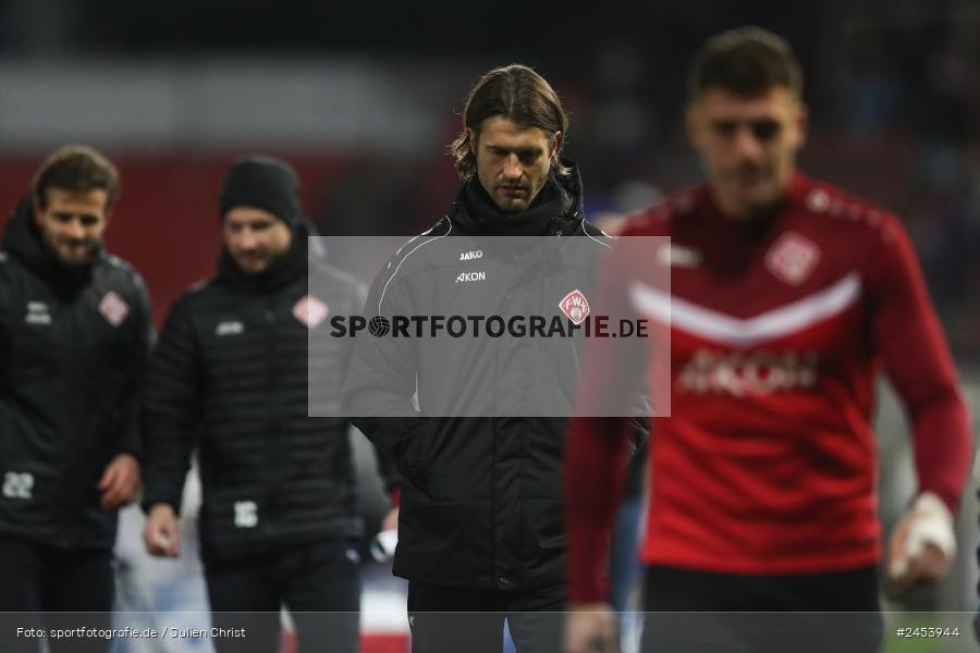 AKON Arena, Würzburg, 15.11.2024, sport, action, Fussball, BFV, 20. Spieltag, Regionalliga Bayern, SVW, FWK, SV Wacker Burghausen, FC Würzburger Kickers - Bild-ID: 2453944